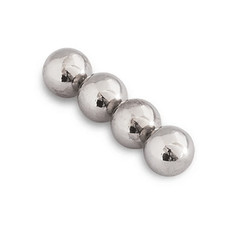 Neodym-Kugelmagnete, 4 Stück. 