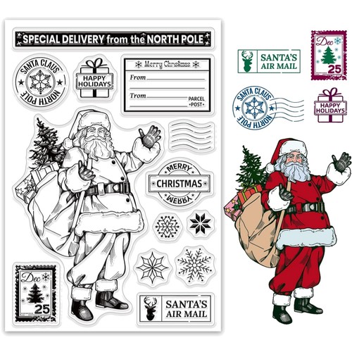 Weihnachtsstempel set klare - weihnachtsstempel,