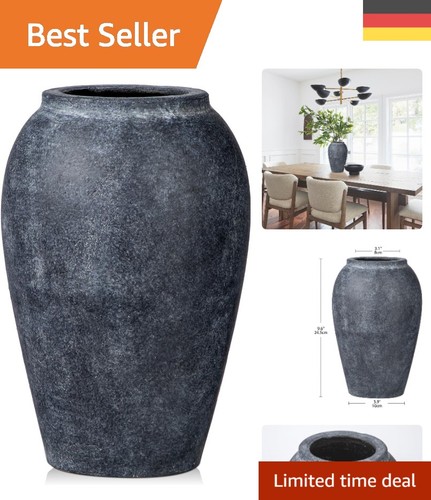 Handgefertigte terrakotta vase - handgefertigte, terrakotta-vase