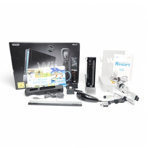 Nintendo wii schwarz konsole - wii,
