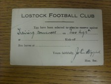 05.08.1952 Lostock: Auswahl