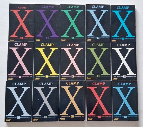Clamp manga carlsen - clamp, x