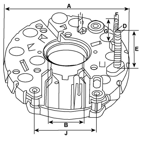 Gleichrichter generator - gleichrichter,