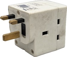 3-Wege-Dreifachstecker-Adapter, Mehrfachstecker