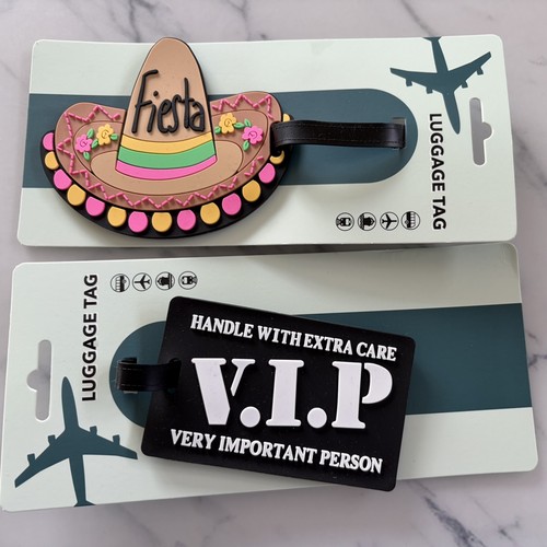 Luggage tag fiesta und p - tag,