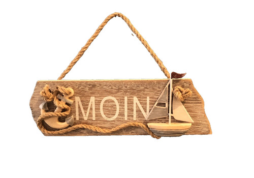 Maritimes türschild moin - maritimes,