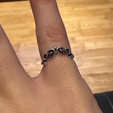 Silber Optik Ring Modeschmuck