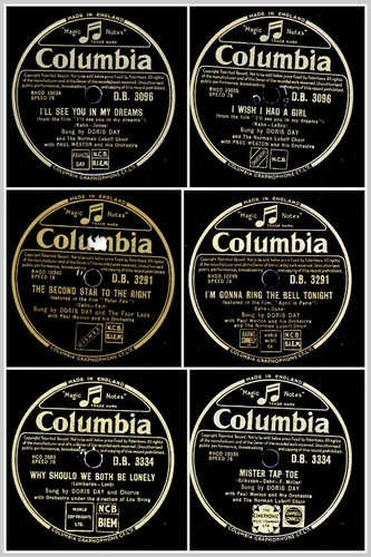 Doris day und ihre - 3x,