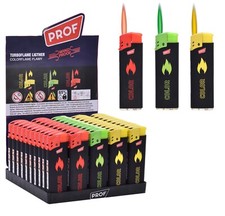 Sturmfeuerzeug Feuerzeug Sturmflamme Turbo Flamme Wind Jetflamme "Colorflame"