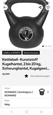Kugelhantel Kettlebell 16 Kg