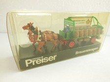 Preiser Pferdegespann mit