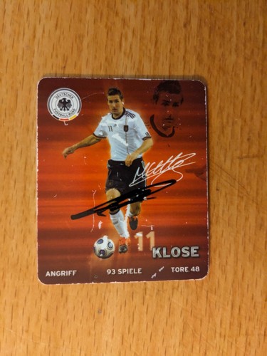 Miroslav klose handsignierte - klose,