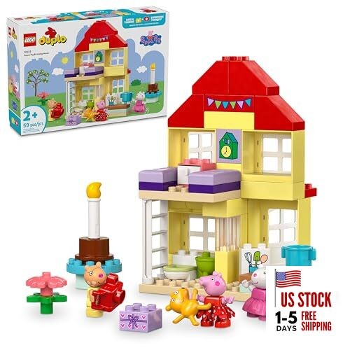 Duplo peppa pig birthday - pig,