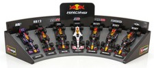 1:43 Bburago Red Bull Racing RB9-RB20 Display Set 2013-2023