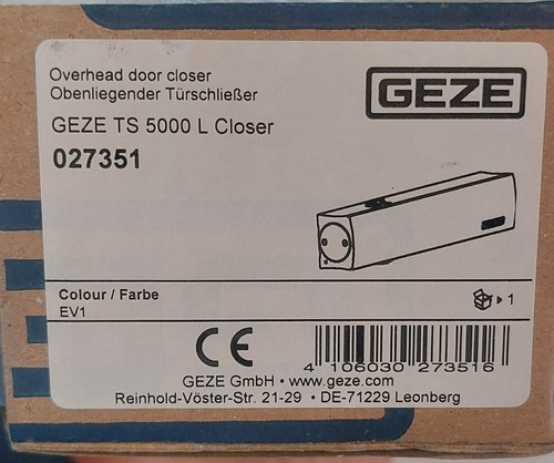 Geze türschließer 5000 l - geze,