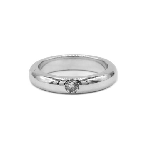 Band ring mit - , altschliff