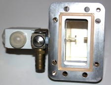 Hohlleiter waveguide WR229 (WG1A) pressure window 3,2 to 4,9 GHz with circulator