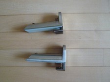 Regal Bodenträger Kaiman Tablarträger edelstahlfarbig 2 Stück