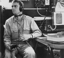 US RADIO OPERATOR - Original Flugzeug Foto