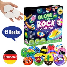 Rock Paint Kit 12 Stk Steine