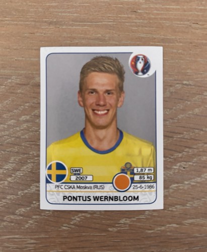 Panini sticker 2016 pontus - sticker,