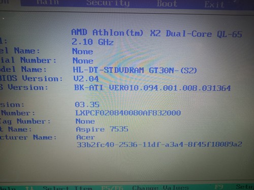 Acer aspire 7535 2 - , ql-65