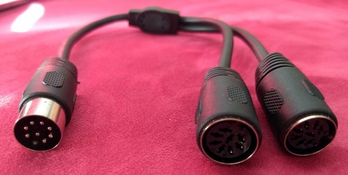 Din polig powerlink kabel - 8,