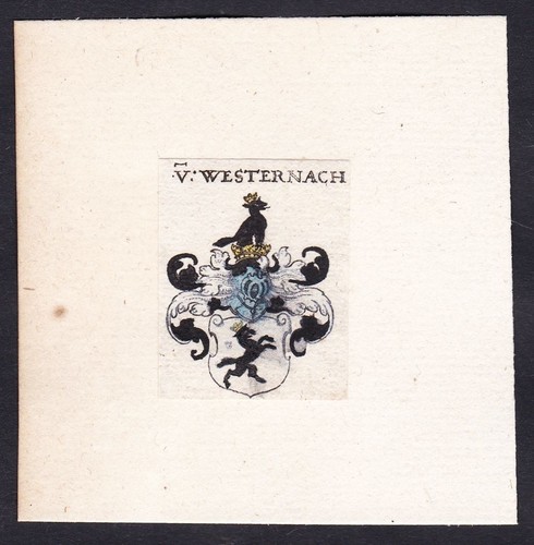 Westernach wappen coat arms - of,