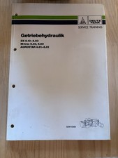 Deutz Getriebehydraulik Werkstatthandbuch DX 6.10 Bis DX 6.50 , IN-Trac 6.30 Agr