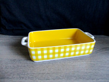 Auflaufform klein Backform gelb