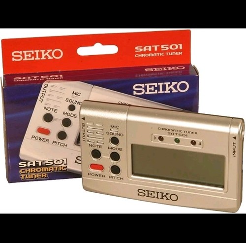 Seiko sat501 chromatic tuner - s,