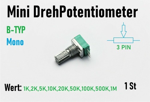 Potentiometer linear mini dreh - potentiometer,