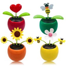 wackelblume solar wackelblume solar wackelblume 4 Stück Solar Tanzende Blume ...