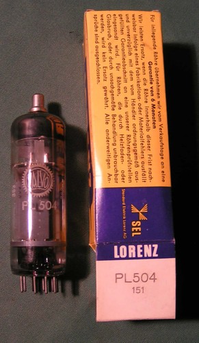 Lorenz röhre pl504 151 - lorenz,