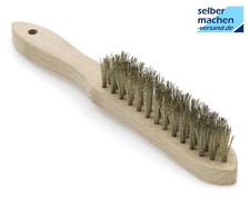 Drahtbürste Messing gewellt