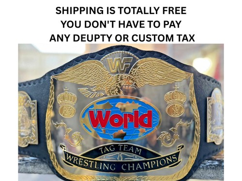 New tag team championship belt - team,