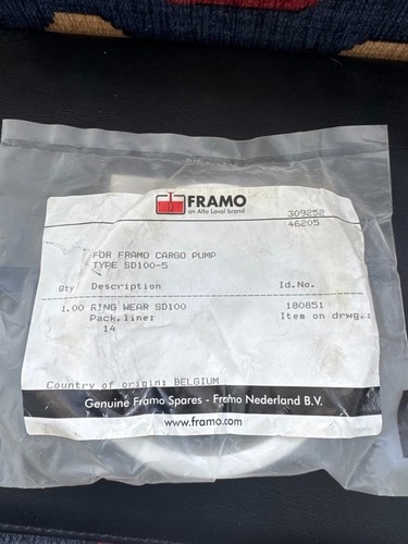 Framo seal element spring - -,