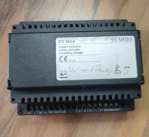 Siedle etc 602 - 0, etagen