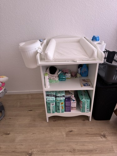Wickelkommode weiß mit - wickelkommode,
