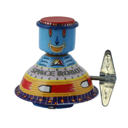 Blechspielzeug roboter - -,