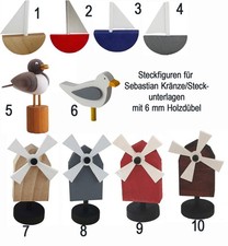Maritime Steckfiguren für