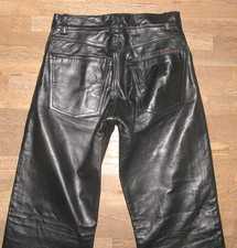 MACKEE Damen- LEDERJEANS