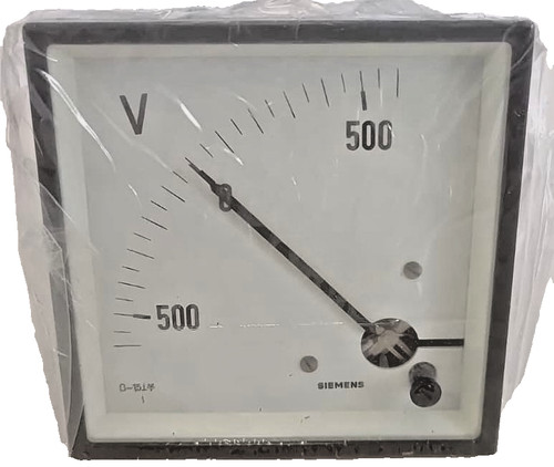 Siemens voltmeter 500v - siemens,