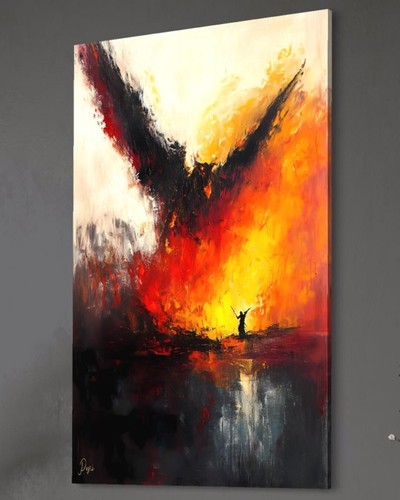 The witcher leinwand - the,
