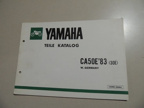 1983 parts catalog list ersatz - catalog,