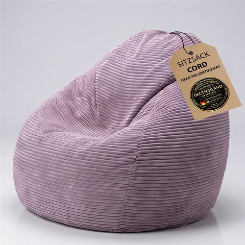 Sitzsack cord lavendel xxl - cord,
