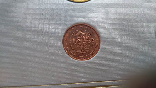 Cent kursmünze vatikan 2005 - cent,