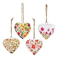 Herzen aus metall set - herzen,