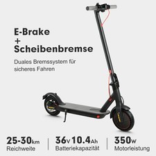 Secondhand  8,5" 350W E-Scooter –NO ABE,28km Reichweite, E-Scooter Elektroroller