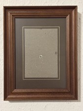 Fotorahmen Echtholz 17x22 cm, Mattglas Antireflex